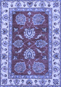 Oriental Blue Traditional Rug, abs2487blu