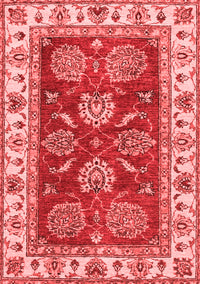 Oriental Red Traditional Rug, abs2487red