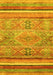 Abstract Yellow Modern Rug, abs2488yw