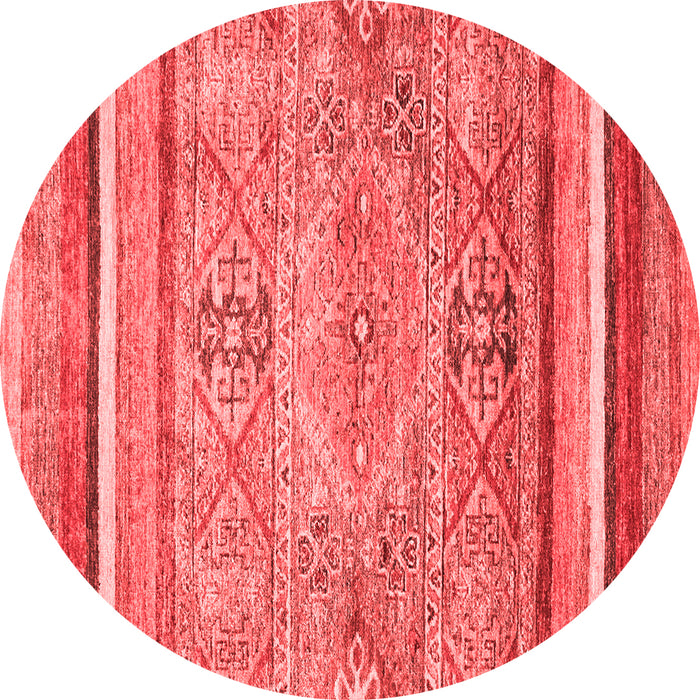 Machine Washable Abstract Red Modern Rug, wshabs2488red