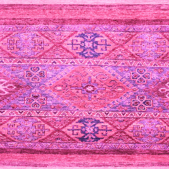 Machine Washable Abstract Pink Modern Rug, wshabs2488pnk