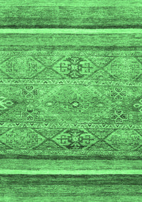 Abstract Emerald Green Modern Rug, abs2488emgrn