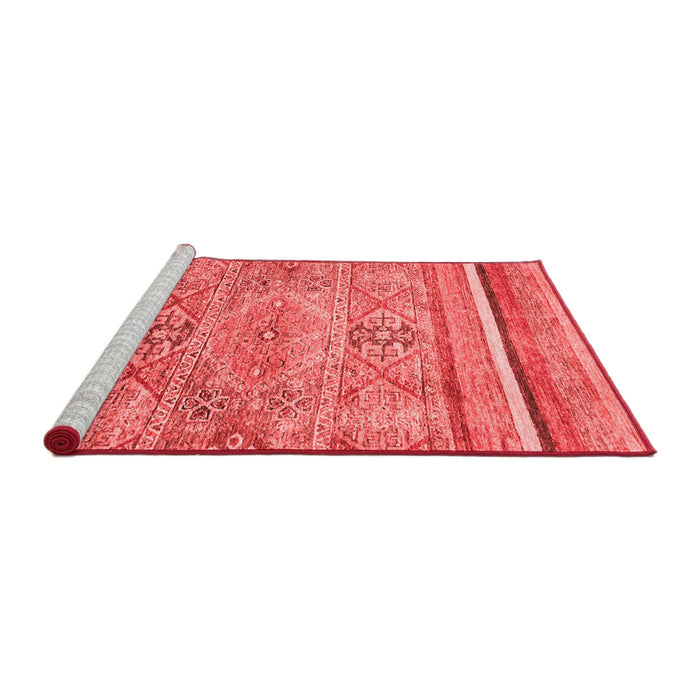 Modern Red Washable Rugs