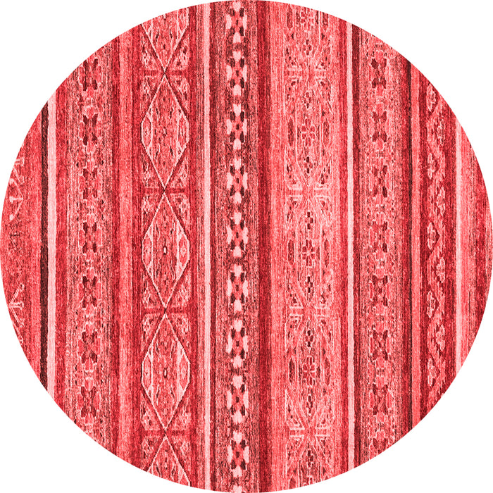 Abstract Red Modern Rug, abs2489red