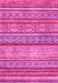 Abstract Pink Modern Rug, abs2489pnk