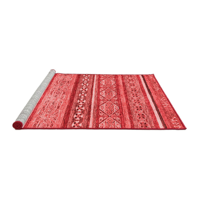 Modern Red Washable Rugs