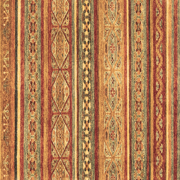 Square Machine Washable Abstract Brown Modern Rug, wshabs2489brn