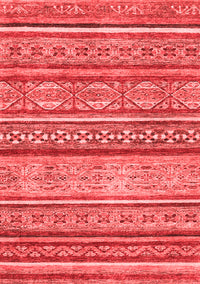 Abstract Red Modern Rug, abs2489red