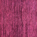 Square Abstract Pink Modern Rug, abs248pnk