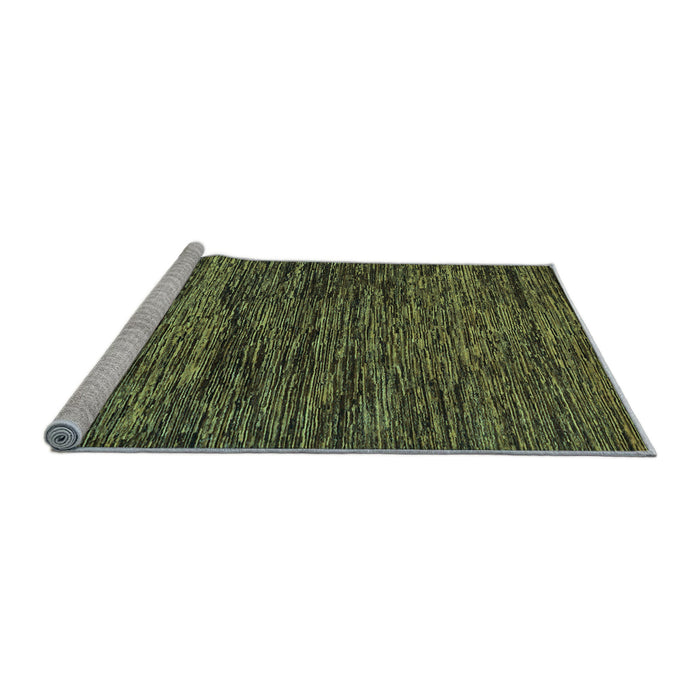 Sideview of Machine Washable Abstract Light Blue Modern Rug, wshabs248lblu