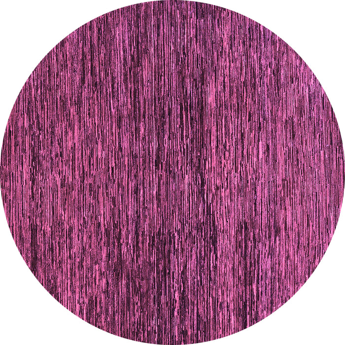 Round Abstract Purple Modern Rug, abs248pur