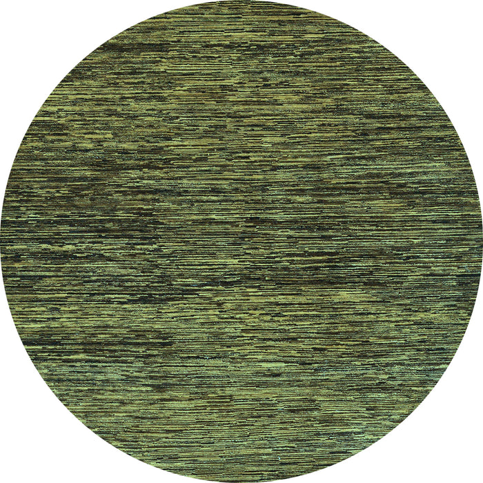 Round Machine Washable Abstract Light Blue Modern Rug, wshabs248lblu