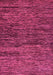 Machine Washable Abstract Pink Modern Rug, wshabs248pnk