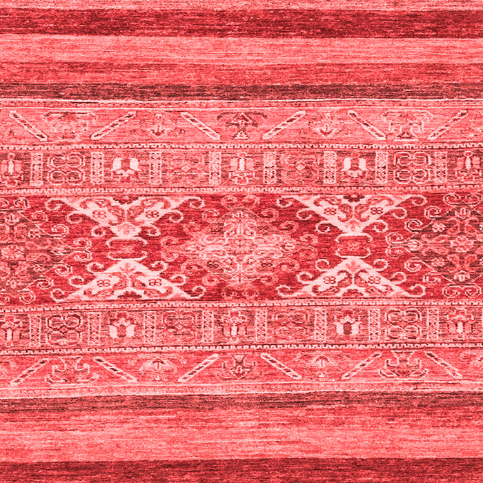 Machine Washable Abstract Red Modern Rug, wshabs2490red