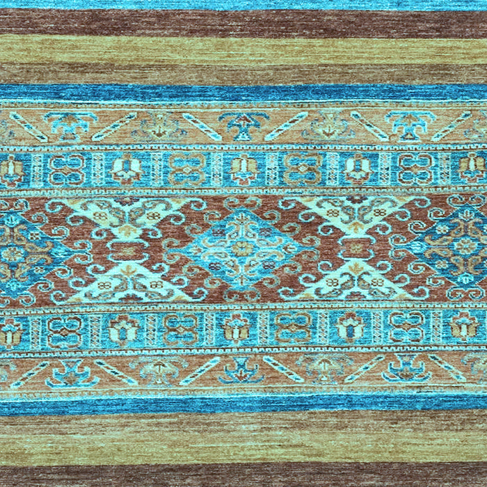 Machine Washable Abstract Light Blue Modern Rug, wshabs2490lblu