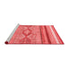 Modern Red Washable Rugs