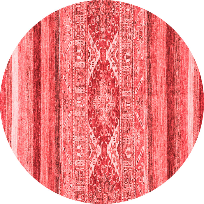 Machine Washable Abstract Red Modern Rug, wshabs2490red