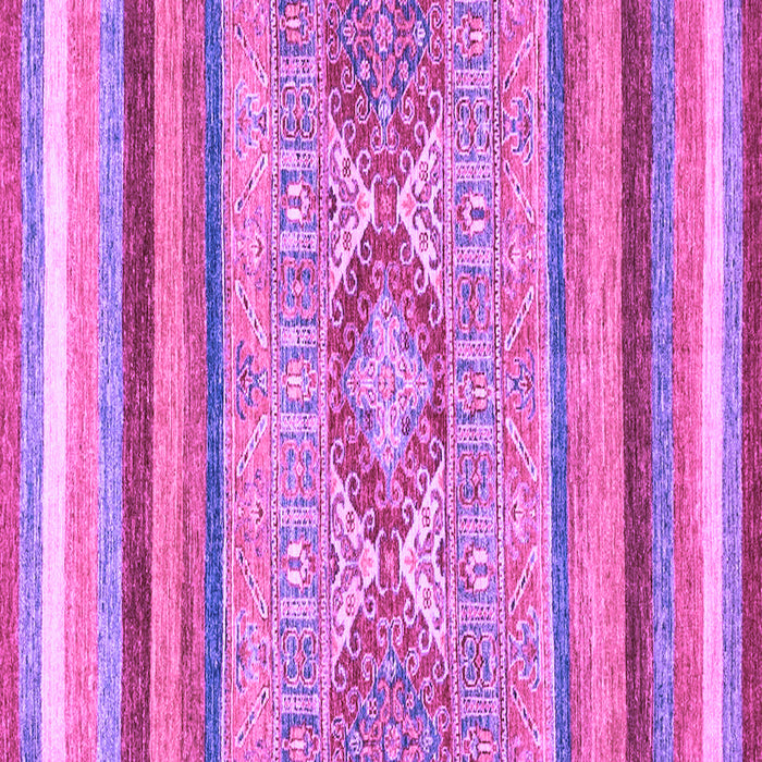 Square Machine Washable Abstract Purple Modern Area Rugs, wshabs2490pur
