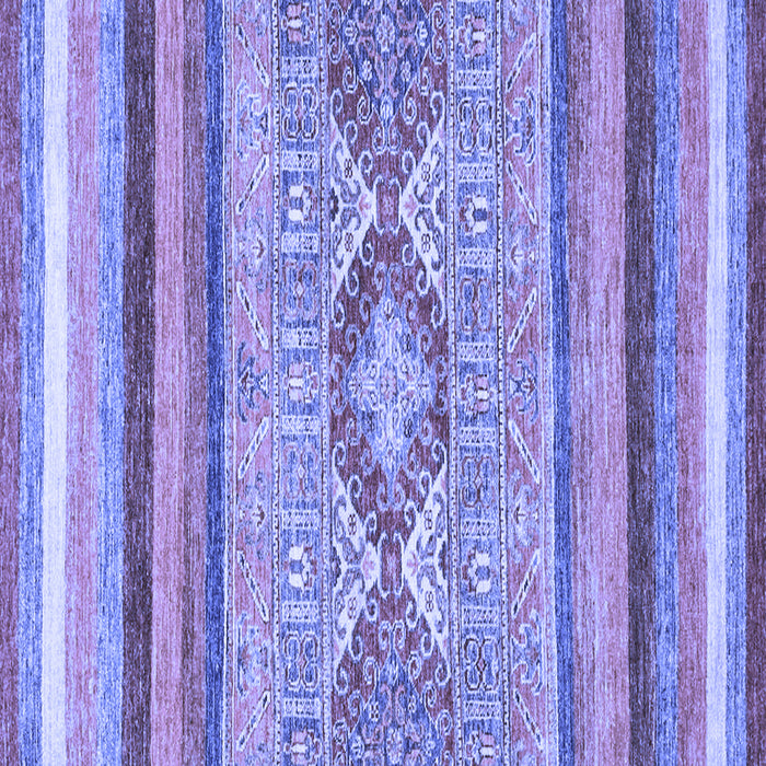 Square Machine Washable Abstract Blue Modern Rug, wshabs2490blu