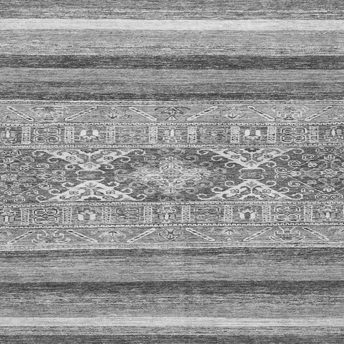 Square Machine Washable Abstract Gray Modern Rug, wshabs2490gry
