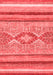 Abstract Red Modern Area Rugs