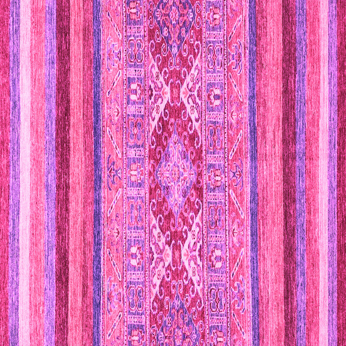 Square Machine Washable Abstract Pink Modern Rug, wshabs2490pnk