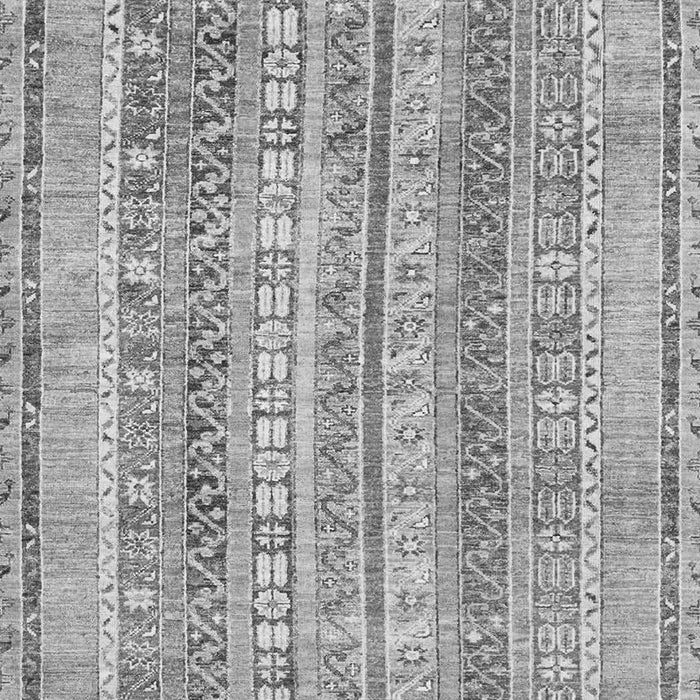 Machine Washable Abstract Gray Modern Rug, wshabs2491gry