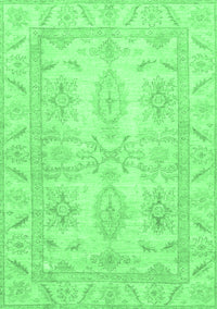 Oriental Emerald Green Traditional Rug, abs2492emgrn