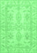 Oriental Emerald Green Traditional Rug, abs2492emgrn