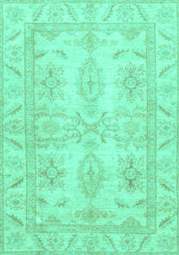 Oriental Turquoise Traditional Rug, abs2492turq