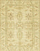 Abstract Mustard Yellow Oriental Rug, abs2492