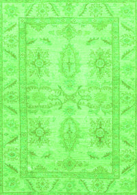 Oriental Green Traditional Rug, abs2492grn