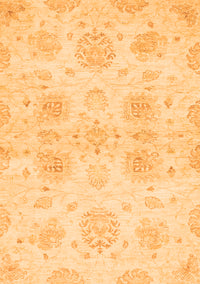 Oriental Orange Traditional Rug, abs2493org