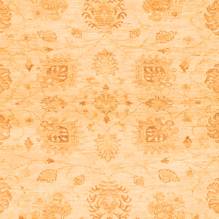 Oriental Orange Traditional Rug, abs2493org
