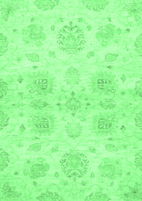 Oriental Emerald Green Traditional Rug, abs2493emgrn