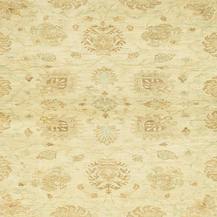 Square Machine Washable Abstract Chrome Gold Yellow Rug, wshabs2493