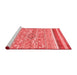 Modern Red Washable Rugs