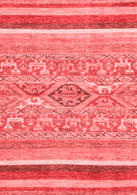 Abstract Red Modern Rug, abs2494red