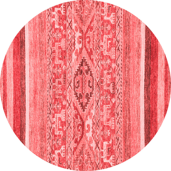 Abstract Red Modern Rug, abs2494red