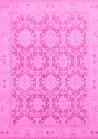 Oriental Pink Traditional Rug, abs2495pnk