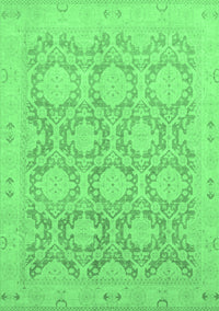 Oriental Emerald Green Traditional Rug, abs2495emgrn