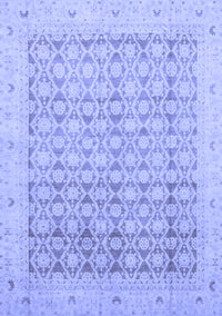 Oriental Blue Traditional Rug, abs2496blu