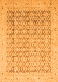 Oriental Orange Traditional Rug, abs2496org