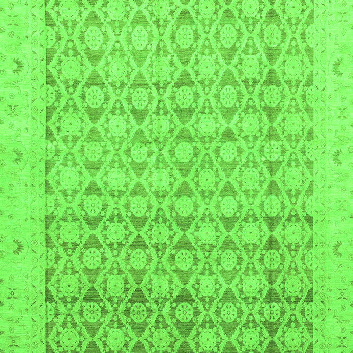 Oriental Green Traditional Rug, abs2496grn