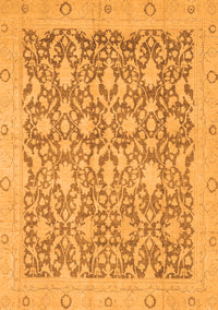 Oriental Orange Traditional Rug, abs2497org