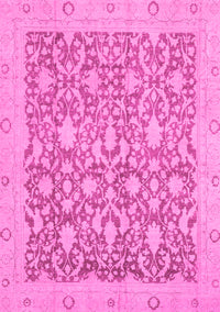 Oriental Pink Traditional Rug, abs2497pnk