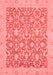 Oriental Red Traditional Area Rugs