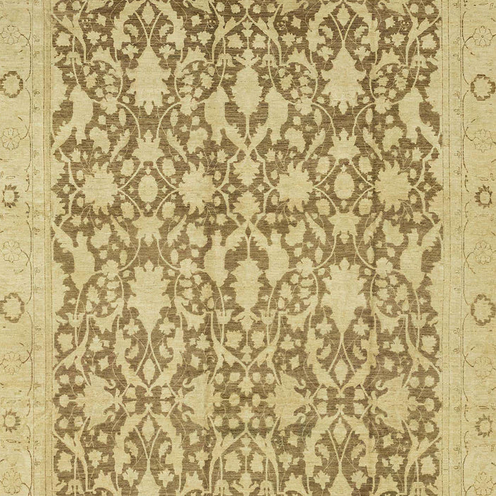 Abstract Cinnamon Brown Oriental Rug, abs2497