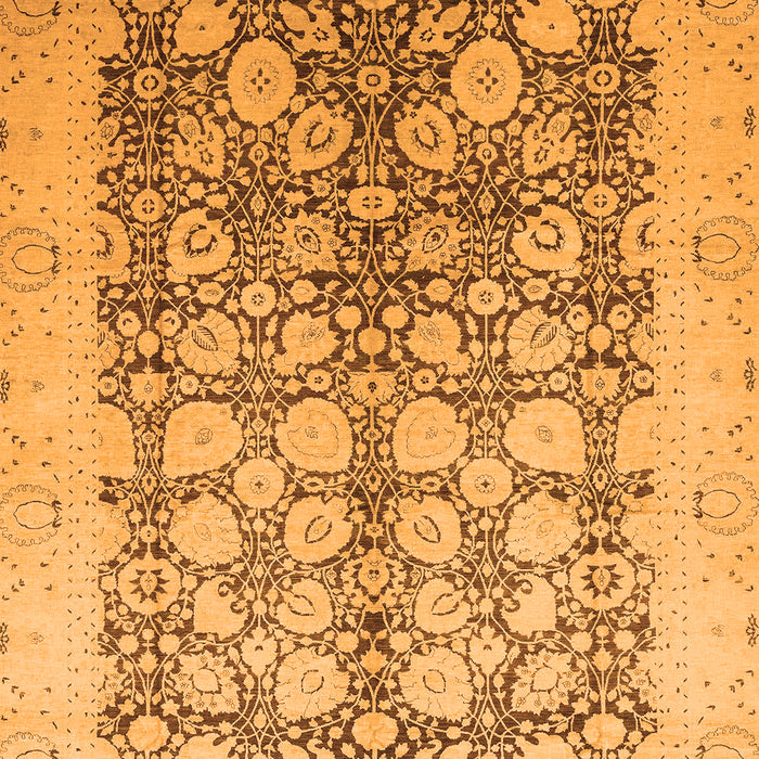 Oriental Orange Traditional Rug, abs2498org