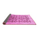 Sideview of Oriental Pink Traditional Rug, abs2498pnk